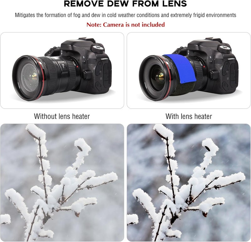 Tydeux 300mm USB Lens Warmer, Lens Dew Heater Strip, Stepless Temperature Regulator, Condensation Prevention for Telescopes Camera DSLR Lens Telescope Eyepieces Less Than 3.75 inch (95mm) in Diameter - Image 3